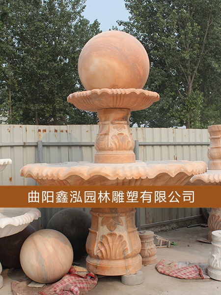 石雕噴泉