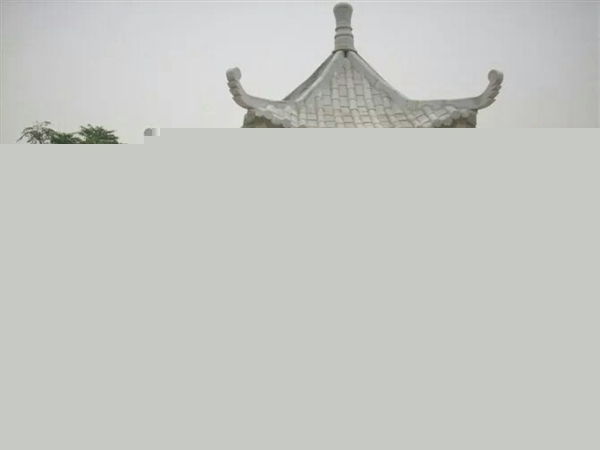 石雕涼亭 